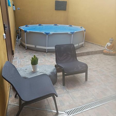 Tradicional Casa Canaria Con Piscina Y Vistas Al Teide 伊科德·德·洛斯·维诺斯 外观 照片