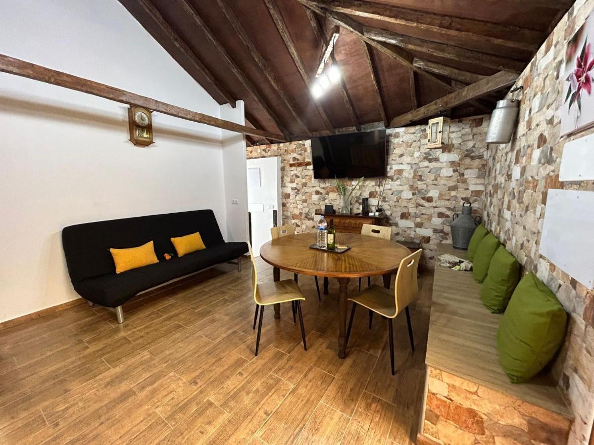 Tradicional Casa Canaria Con Piscina Y Vistas Al Teide 伊科德·德·洛斯·维诺斯 外观 照片