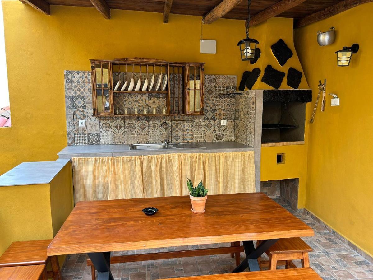 Tradicional Casa Canaria Con Piscina Y Vistas Al Teide 伊科德·德·洛斯·维诺斯 外观 照片
