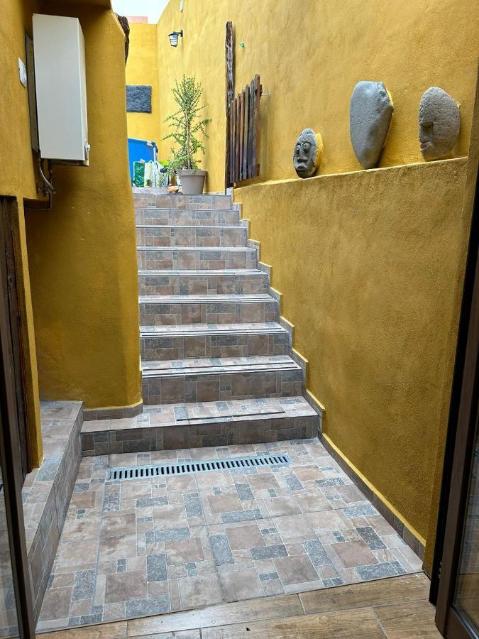 Tradicional Casa Canaria Con Piscina Y Vistas Al Teide 伊科德·德·洛斯·维诺斯 外观 照片