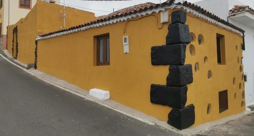 Tradicional Casa Canaria Con Piscina Y Vistas Al Teide 伊科德·德·洛斯·维诺斯 外观 照片